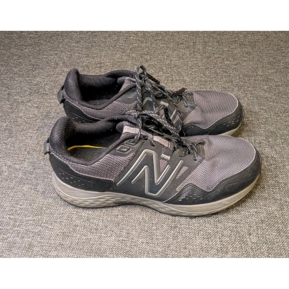 New Balance T410 Trail Running Shoe Mens 11 4E EXTRA WIDE Black Sneaker MT410LB8